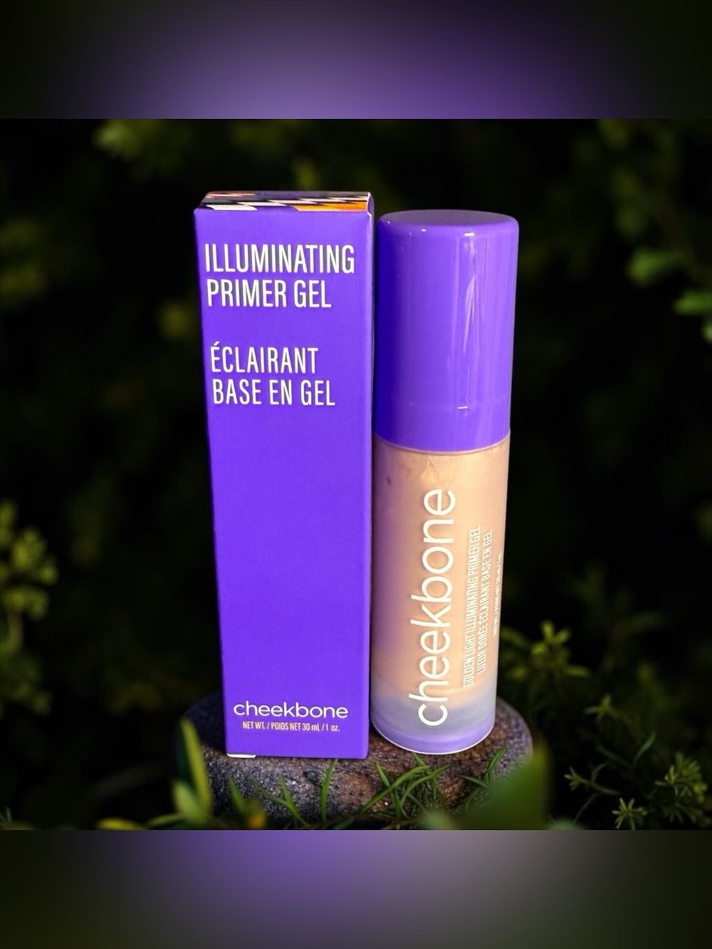 💜cheekbone💜Illuminating Primer Gel in Golden Light/NIB